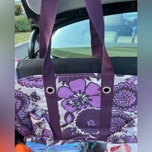 Purple tote! Never used!